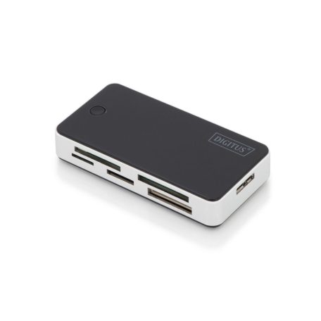 Digitus USB 3.0 with 1m USB A connection cable Card Reader Black/White