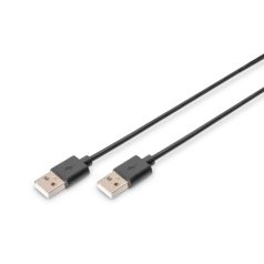 Assmann USB connection cable, type A 1,8m Black