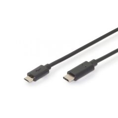   Assmann USB Type-C connection cable, type C to micro B 1,8 Black