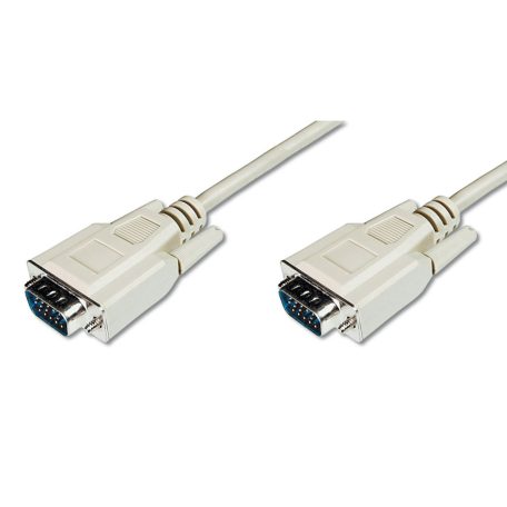 Assmann VGA Monitor connection cable, HD15 1,8m Beige