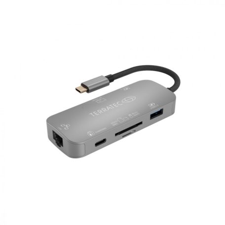 TERRATEC Connect C8 USB Type-C Adapter Silver