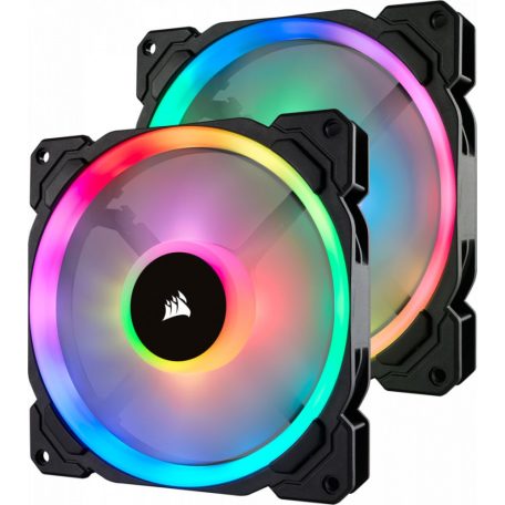 Corsair LL140 RGB Dual Light Loop RGB LED PWM 2 Pack