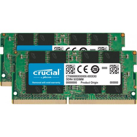 Crucial 32GB DDR4 2400MHz Kit(2x16GB) SODIMM