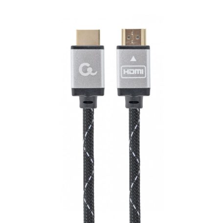 Gembird CCB-HDMIL-3M High speed HDMI with Ethernet Select Plus Series cable 3m Black/Grey