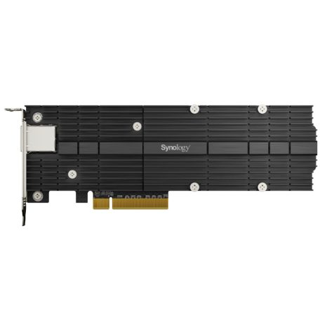 Synology E10M20-T1 M.2 SSD & 10GbE combo adapter card for performance acceleration