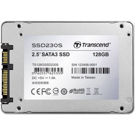 Transcend 128GB 2,5" SATA3 SSD230S