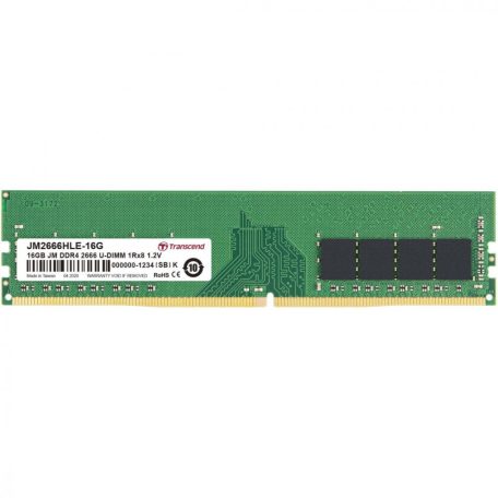 Transcend 16GB DDR4 2666Mhz JetRam