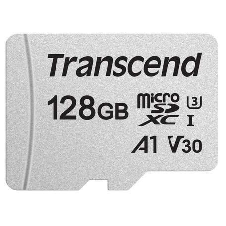 Transcend 128GB microSDXC Class 10 UHS-I U3 A1 V30 adapter nélkül