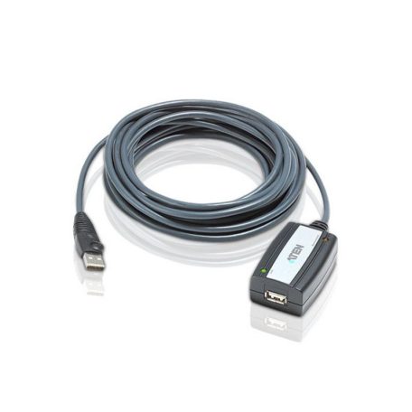 ATEN UE250 USB2.0 Extender cable 5m Black