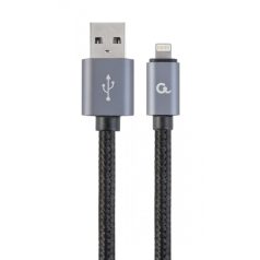   Gembird CCB-mUSB2B-AMLM-6 USB2.0 - Lightning cable 1,8m Black