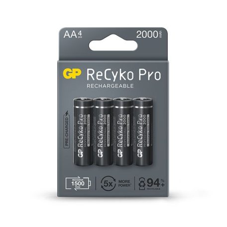 GP ReCyko Pro 2000mAh AA Ni-MH akkumulátor 4db/csomag