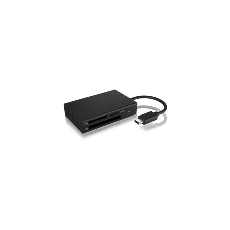 Raidsonic IcyBox IB-CR401-C3 External Multi with Type-C USB3.0 interface Card Reader Black