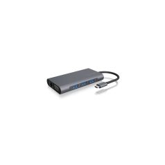   Raidsonic IcyBox IB-DK4040-CPD USB Type-C DockingStation with two video interfaces