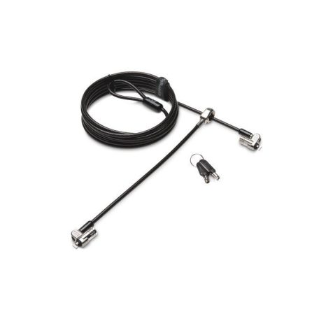 Kensington MicroSaver 2.0 Keyed Twin Laptop Lock Black