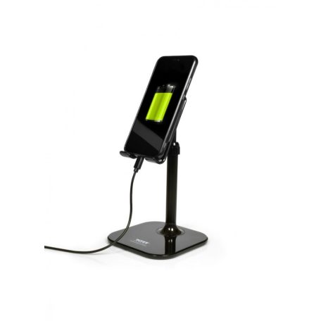 Port Designs Ergonomic Phone Stand Black