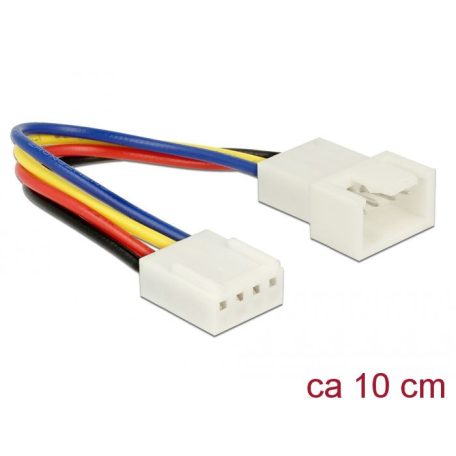 DeLock Extension Cable PWM Fan Connection 4 Pin 10 cm