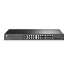   TP-Link TL-SG3428 JetStream 24-Port Gigabit L2 Managed Switch with 4 SFP Slots