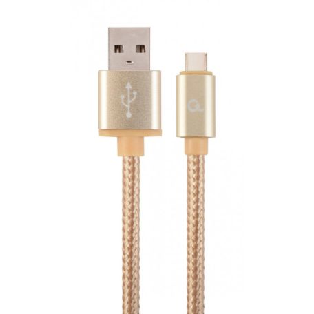 Gembird CCB-MUSB2B-AMCM-6-G USB2.0 - USB Type-C cable 1,8m Gold