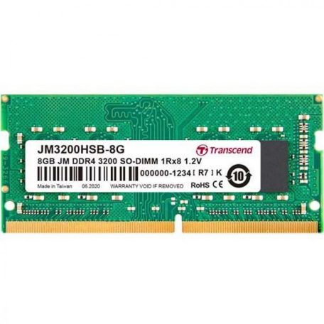 Transcend 8GB DDR4 3200MHz SODIMM