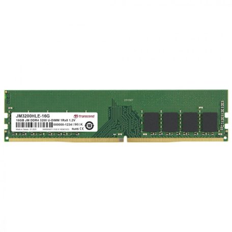 Transcend 16GB DDR4 3200Mhz