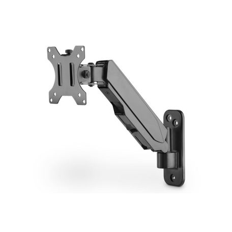 Digitus DA-90396 Universal Single Monitor Mount with Gas Spring Wall Mount Black