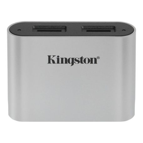 Kingston Workflow microSD USB 3.2 UHS-II Reader Silver