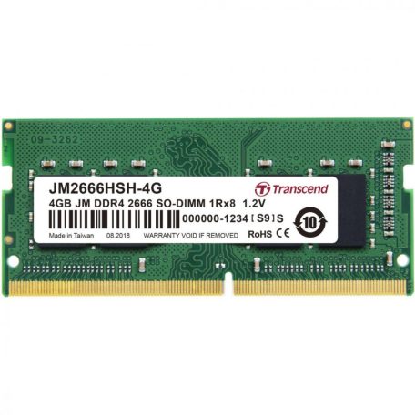 Transcend 4GB DDR4 2666MHz SODIMM JetRam