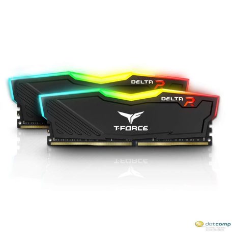 TeamGroup 32GB DDR4 3600MHz Kit(2x16GB) Delta RGB Black