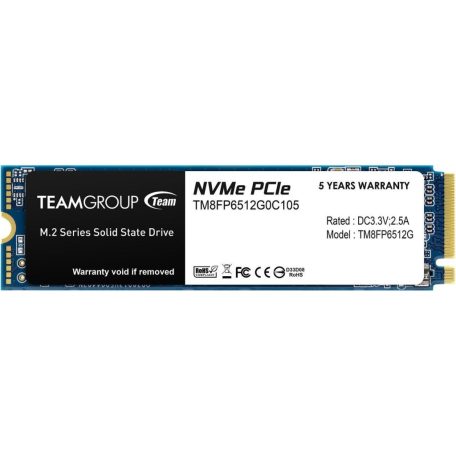 TeamGroup 512GB M.2 2280 NVMe MP33