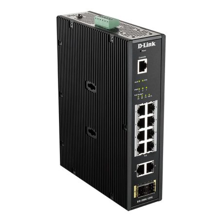 D-Link DIS‑200G‑12PS Industrial Gigabit Smart Managed PoE Switch