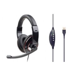 Gembird MHS-U-001 Headset Glossy Black