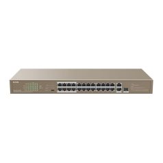 Tenda TEF1126P-24-250W Rackmount Switch With 24-Port PoE