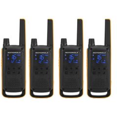   Motorola Talkabout T82 Extreme Quad Walkie-Talkie (4 Pcs) Black