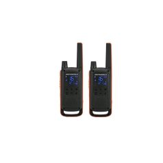 Motorola Talkabout T82 Dual Walkie-Talkie (2 Pcs) Black