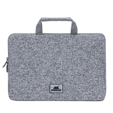 RivaCase 7913 Laptop Sleeve With Handles 13,3" Light Grey