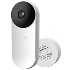   Laxihub BellCam 5G Wi-Fi 1080P Video Doorbell with Wireless Jingle Rechargable Battery