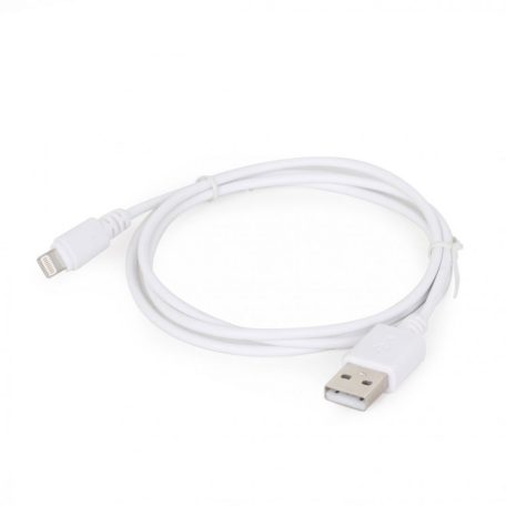 Gembird CC-USB2-AMLM-2M-W USB Lightning charging combo cable 2m White