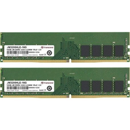 Transcend 32GB DDR4 3200MHz Kit(2x16GB) JetRam