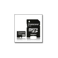 Transcend 2GB microSD Card + adapterrel