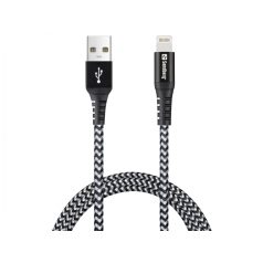 Sandberg Survivor Lightning Cable 1m Black