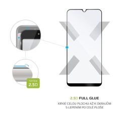   FIXED Üvegfólia Képernyővédő Full-Cover Samsung Galaxy A20e, full screen, Fekete