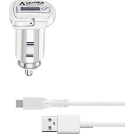 Cellularline Set car charger and USB-C cable adaptive charging 15W White