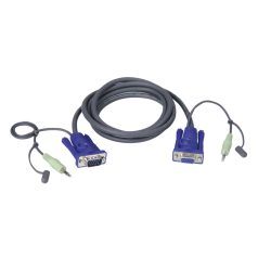 ATEN VanCryst KVM VGA Cable with Audio 1,8m