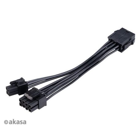 Akasa 8-Pin to 8+4 pin Power Adapter Cable