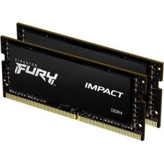   Kingston 32GB DDR4 3200MHz Kit(2x16GB) SODIMM Fury Impact Black