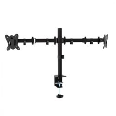   Platinet OUPC024D Omega Soporte Monitor Desk Mount Double 13"-27" Black