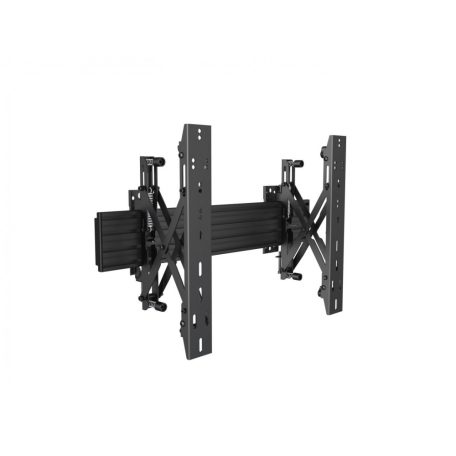 EQuip 37"-65" Modular Push-In Pop-Out TV Wall Mount Bracket Black