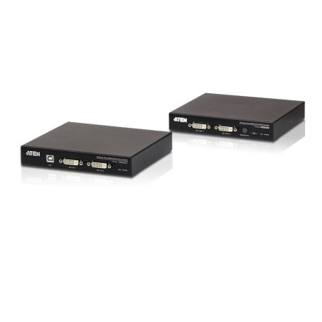 ATEN USB DVI Dual View HDBaseT 2.0 KVM Extender (1920 x 1200 @100 m)