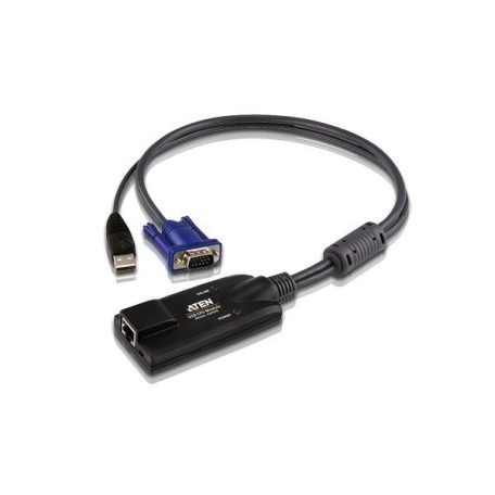 ATEN KA7570 USB VGA KVM adapter Black