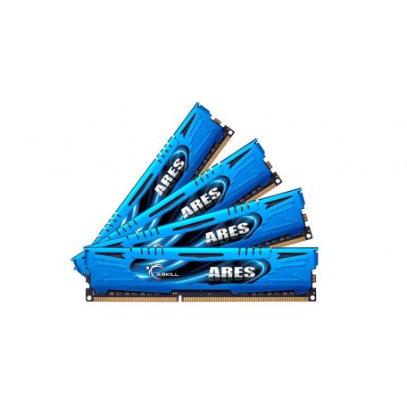 G.SKILL 32GB DDR3 2400MHz Kit(4x8GB) Ares Blue